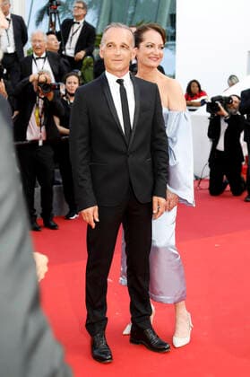 Heiko Maas with life partner Natalia Wörner at the premiere of the feature film Mother and Son Un petit frere at the Festival de Cannes 2022 75 Cannes International Film Festival at the Palais des Festivals Cannes, 27 05 2022 Foto:xD.xBedrosianx xFuturexImage