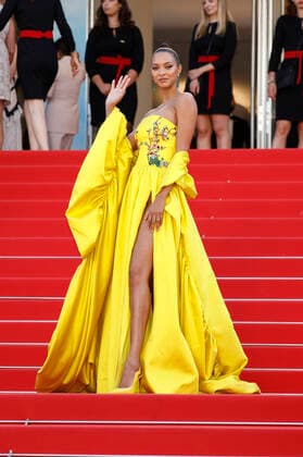 Lais Ribeiro at the premiere of the feature film Mother and Son Un petit frere at the Festival de Cannes 2022 75 Cannes International Film Festival at the Palais des Festivals Cannes, 27 05 2022. Foto:xD.xBedrosianx xFuturexImage