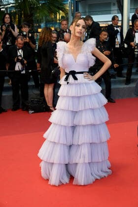 75th Cannes film festival 2022, Red carpet fim Mascarade . Pictured: Guest  Copyright: xAlbertoxTerenghi Cannesx2022x xix xVenezia2020x