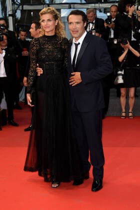 75th Cannes film festival 2022, Red carpet fim Mascarade . Pictured: Pauline Desmonts, Nicolas Bedos  Copyright: xAlbertoxTerenghi Cannesx2022x xix xVenezia2020x