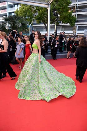 75th Cannes film festival 2022, Red carpet fim Mascarade . Pictured: Coco Konig  Copyright: xAlbertoxTerenghi Cannesx2022x xix xVenezia2020x