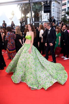 75th Cannes film festival 2022, Red carpet fim Mascarade . Pictured: Coco Konig  Copyright: xAlbertoxTerenghi Cannesx2022x xix xVenezia2020x