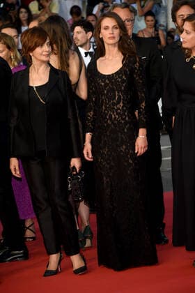 75th Cannes film festival 2022, Red carpet fim Mascarade . Pictured: Marine Vacth, Laura Morante  Copyright: xAlbertoxTerenghi Cannesx2022x xix xVenezia2020x