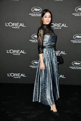 75th Cannes Film Festival 2022, Photocall L Oreal Lights on Women. Pictured Mona Zaki  Copyright: xSimonexComix xipa-agency.netx xVeneziax2020x