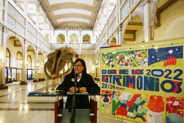 Santiago, May 27, 2022 The National Museum of Natural History located in the district of Quinta Normal, presents the evolutionary history of cetaceans on Heritage Day Mario Ruiz Ministry of Cultures, Arts and Heritage via Aton Chile, Santiago Chile Aton 610702  Copyright: MarioxRuiz MinisterioxdexlasxCulturas,xlasxArtesxyxelxPatrimonioxviaxAtonxChile