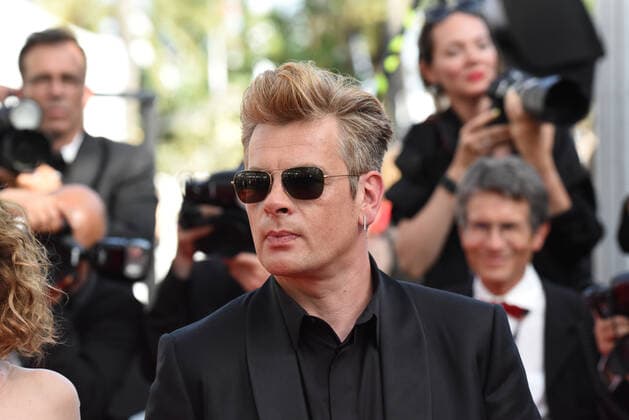 Benjamin Biolay premiere feature film Mother and Son Un petit frere at the Festival de Cannes 2022 75 Cannes International Film Festival at the Palais des Festivals Cannes 27 May 2022
