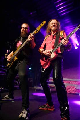 Korbinian Benedict and Veit Vito C Kutzer from J B O live at a concert of the Planet Pink Tour 2022 at Backstage Munich, 27 05 2022 Foto:xS.xAdamx xFuturexImage