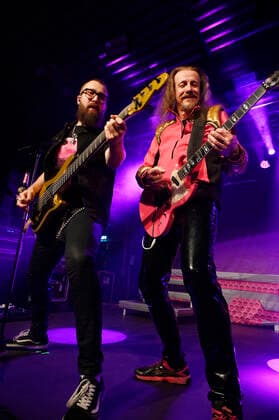 Korbinian Benedict and Veit Vito C Kutzer from J B O live at a concert of the Planet Pink Tour 2022 at Backstage Munich, 27 05 2022 Foto:xS.xAdamx xFuturexImage