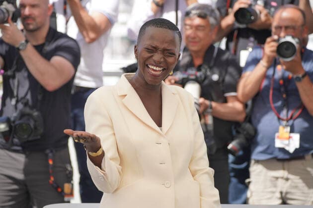 Ahmed Sylla CELEBRITES : 75Ã me Festival de Cannes - Photocall du film Â« Un petit frere Â» - 28 05 2022 NorbertScanella Panoramic 