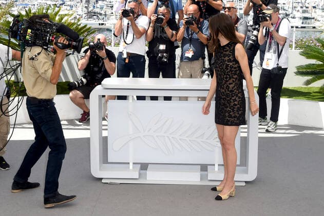 75th Cannes film festival 2022, Photocall film Mascarade. Pictured: Nicolas Bedos, Marine Wacht  Copyright: xAlbertoxTerenghi Cannesx2022x xix xVenezia2020x
