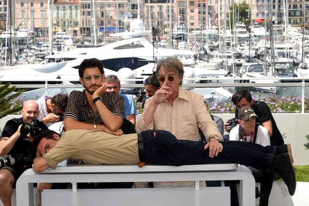 Entertainment Bilder des Tages 75th Cannes film festival 2022, Photocall film Mascarade. Pictured: Nicolas Bedos, Pierre Niney, Francois Cluzet  Copyright: xAlbertoxTerenghi Cannesx2022x xix xVenezia2020x
