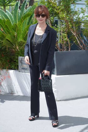Internationale Filmfestspiele von Cannes, Mascarade Photocall Laura Morente CELEBRITES : 75Ã me Festival de Cannes - Photocall du film Â« MascaradeÂ» - 28 05 2022 NorbertScanella Panoramic 