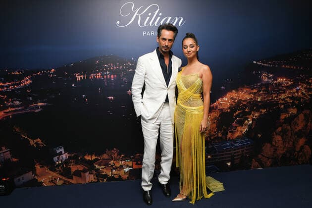 Internationale Filmfestspiele von Cannes, Kilian Paris Kool Yacht Party May 27, 2022, Cannes, Cote d Azur, France: KILIAN HENEESSY greets french youtuber LENA MAHFOUF for the Killian Paris Kool Yacht Party during 75th annual Cannes Film Festival Cannes France - ZUMAc179 20220527_zep_c179_204 Copyright: xMickaelxChavetx