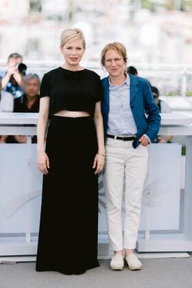 Entertainment Bilder des Tages 75eme Festival International du Film de Cannes. Photocall du film Showing Up . 75th International cannes Film festival. Photocall with Showing Up movie 280922 2022-05-28 Alpes-Maritimes Cannes France Williams, Michelle; Reichardt, Kelly  Copyright: xTerencexBaelenx STAR_280922_005