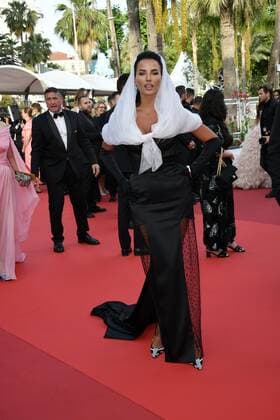 Carmen Bsaibes75th Cannes Film Festival 2022, Red Carpet Closing Ceremony. Pictured guest  Copyright: xSimonexComix xipa-agency.netx xVeneziax2020x