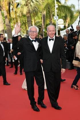 Carmen Bsaibes75th Cannes Film Festival 2022, Red Carpet Closing Ceremony. Pictured Jean-Pierre Dardenne, Luc Dardenne  Copyright: xSimonexComix xipa-agency.netx xVeneziax2020x