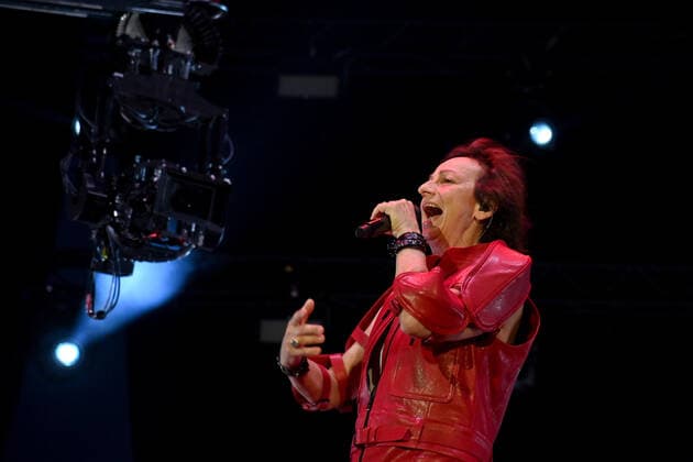 May 28, 2022, FLORENCE, Italy: Italian singer-songwriter and musician, Gianna Nannini, performs on stage during her concert at the Artemio Franchi stadium in Florence, Italy, 28 May 2022..ANSA CLAUDIO GIOVANNINI. FLORENCE Italy  - ZUMAa110 20220528_zaf_a110_098 Copyright: xClaudioxGiovanninix