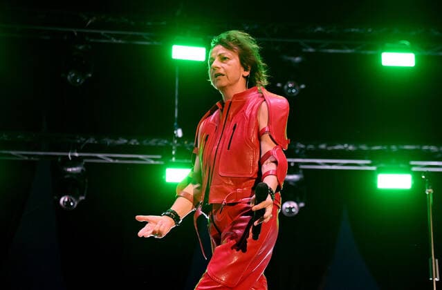 May 28, 2022, FLORENCE, Italy: Italian singer-songwriter and musician, Gianna Nannini, performs on stage during her concert at the Artemio Franchi stadium in Florence, Italy, 28 May 2022..ANSA CLAUDIO GIOVANNINI FLORENCE Italy - ZUMAa110 20220528_zaf_a110_103 Copyright: xClaudioxGiovanninix