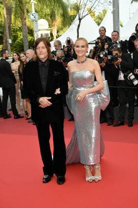 Carmen Bsaibes75th Cannes Film Festival 2022, Red Carpet Closing Ceremony. Pictured Norman Reedus, Diane Kruger  Copyright: xSimonexComix xipa-agency.netx xVeneziax2020x