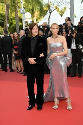 Carmen Bsaibes75th Cannes Film Festival 2022, Red Carpet Closing Ceremony. Pictured Norman Reedus, Diane Kruger  Copyright: xSimonexComix xipa-agency.netx xVeneziax2020x