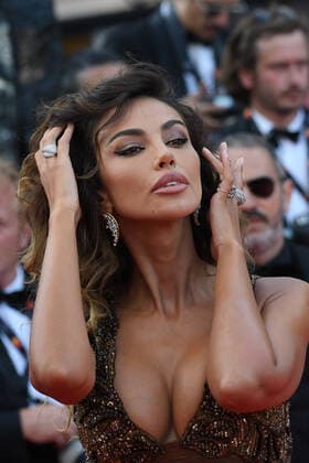 75th Cannes Film Festival 2022, red carpet Closing Ceremony Pictured: Madia Ghenea  Copyright: xManuelexMangiarottix xipa-agencyx xVeneziax2020x