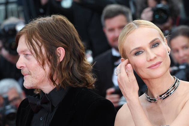 75th Cannes Film Festival 2022, red carpet Closing Ceremony Pictured: Norman Reedus, Diane Kruger  Copyright: xManuelexMangiarottix xipa-agencyx xVeneziax2020x