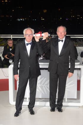 75th Cannes Film Festival 2022, Palme D Or Winner Photocall Pictured: Luc Dardenne, Jean-Pierre Dardenne  Copyright: xAlbertoxTerenghix xipa-agency.nex xVeneziax2020x
