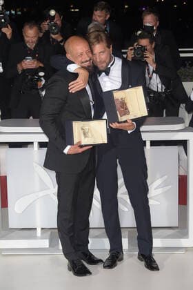 75th Cannes Film Festival 2022, Palme D Or Winner Photocall Pictured: Tarik Saleh, Ruben Ostlund  Copyright: xAlbertoxTerenghix xipa-agency.nex xVeneziax2020x