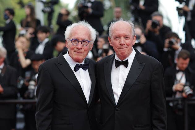 75eme Festival International du Film de Cannes. Marches de cloture. 75th International Cannes Film Festival. Red carpet. 280937 0000-00-00 Cannes France Dardenne, Luc; Dardenne, Jean Pierre  Copyright: xTerencexBaelenx STAR_280937_027