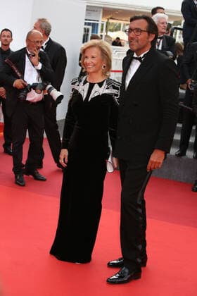 75eme Festival International du Film de Cannes. Marches de cloture. 75th Cannes Film Festival. Red carpet of the closing ceremony. Iris Knobloch. 280938 2022-05-28 Cannes France  Copyright: xIsabellexVautierx xStarfacex STAR_280938_039