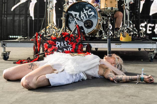 Entertainment Themen der Woche KW21 BottleRock Festival in Napa Valley May 27, 2022, Napa, CA, USA: Ryan Santiago aka Royal and the Serpent performs during the 2022 BottleRock Napa Valley at Napa Valley Expo on May 27, 2022 in Napa, California. Napa USA - ZUMAs181 20220527_zea_s181_161 Copyright: xImagespacex