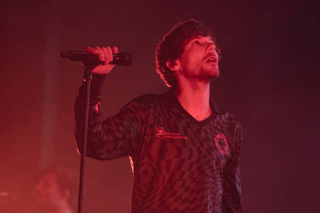 SÃO PAULO, SP - 28.05.2022: LOUIS TOMLINSON EM SÃO PAULO - British singer Louis Tomlinson performed at Espaço Unimed in São Paulo on Saturday night (28) in the first of two performances in the capital of São Paulo. The shows were originally scheduled for 2020 but were postponed due to the Covid-19 pandemic. x2212362x  YurixMurakami