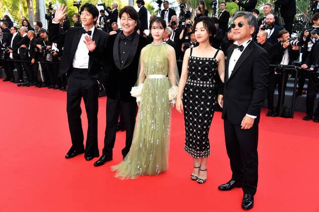 Dong won Gang, Song Kang ho, Ji eun Lee, Joo Young Lee and Hirokazu Koreeda at the Closing Ceremony of the Festival de Cannes 2022 75 Cannes International Film Festival at the Palais des Festivals Cannes, 28 05 2022. Foto:xD.xBedrosianx xFuturexImage