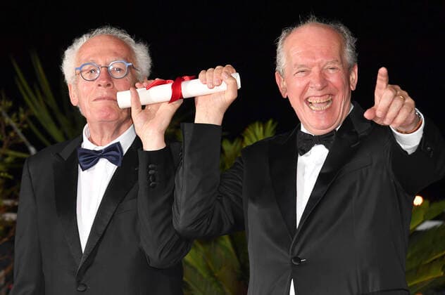 Jean Pierre Dardenne and Luc Dardenne with the 75 Film Festival Special Award for Tori et Lokita at the photocall with the award winners at the Festival de Cannes 2022 75 Cannes International Film Festival at the Palais des Festivals Cannes, 28 05 2022. Foto:xD.xBedrosianx xFuturexImage