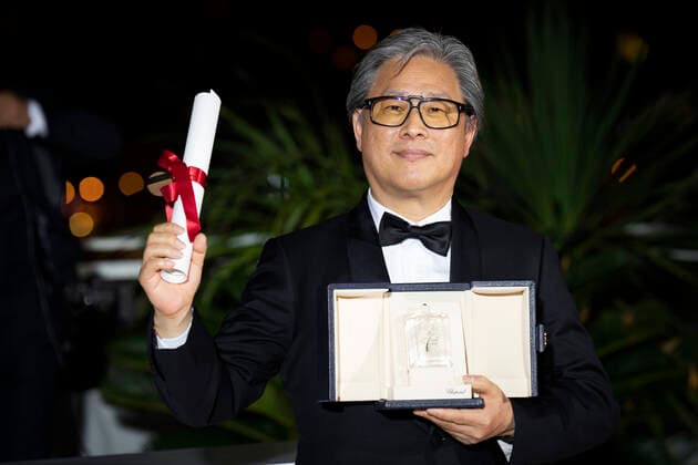Photo IPP Daniele Cifala™ Cannes 28 05 2022 Palme D Or Winner Photocall The 75th Annual Cannes Film Festival in the photo Director Park Chan wook Italy Photo Press World Copyright  0