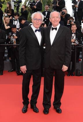 May 28, 2022, CANNES, France: CANNES, FRANCE - MAY 28: (L to R) Jean-Pierre Dardenne and Luc Dardenne attend the closing ceremony red carpet for the 75th annual Cannes film festival at Palais des Festivals on May 28, 2022 in Cannes, France. CANNES France - ZUMAi09_ 20220528_zaf_i09_013 Copyright: xFrederickxInjimbertx