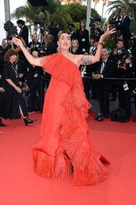 May 28, 2022, CANNES, France: CANNES, FRANCE - MAY 28: Camera d Or Jury President Rossy De Palma attends the closing ceremony red carpet for the 75th annual Cannes film festival at Palais des Festivals on May 28, 2022 in Cannes, France CANNES France - ZUMAi09_ 20220528_zaf_i09_076 Copyright: xFrederickxInjimbertx