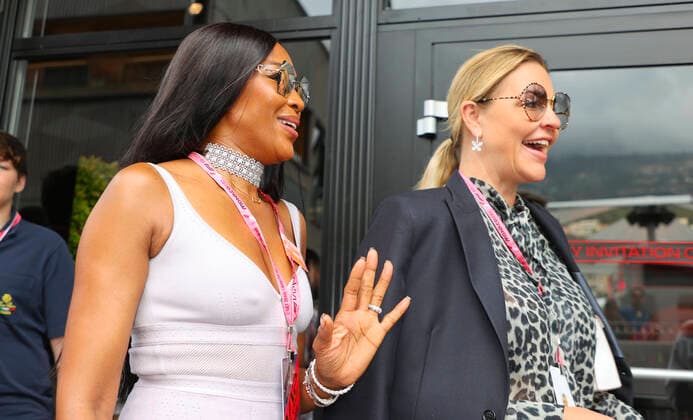 Monaco, Monte Carlo May 29, 2022 FIA Formula One World Championship, Monaco F1 Grand Prix with Supermodel Naomi Campbell Mandoga Media Monaco F1 Grand Prix, Naomi Campbell