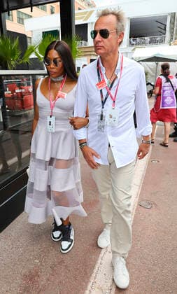 Monaco, Monte Carlo May 29, 2022 FIA Formula One World Championship, Monaco F1 Grand Prix with Supermodel Naomi Campbell Mandoga Media Monaco F1 Grand Prix, Naomi Campbell