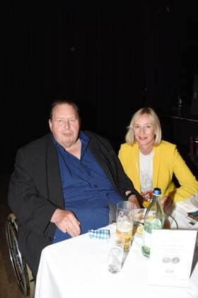 Ottfried Simone Fischer Cabarattist Munich 29 05 2011 Wirtshaus im Schlachthof Narrhalla Sigi Sommertaler Award 2022 Munich
