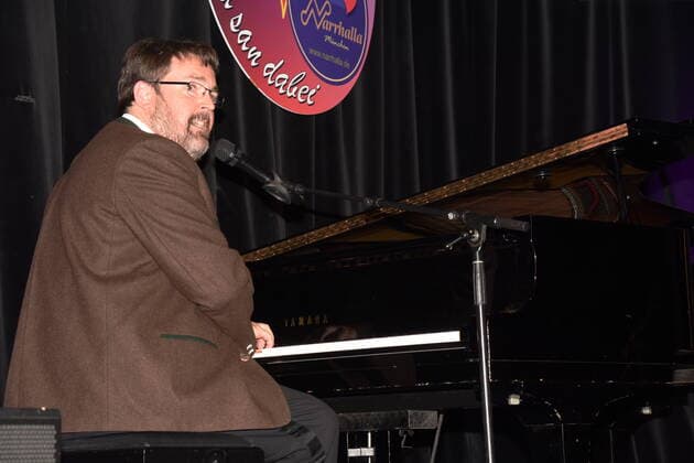 Andre Hartmann cabaret artist Saenger musician Munich 29 05 2011 Wirtshaus im Schlachthof Narrhalla Sigi Sommertaler award 2022 Munich