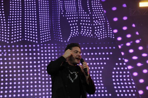 May 29, 2022, Pinhais, Parana, Brazil: Singer Wesley Safadao performs during the Curitiba Country Music Festival, held at Expotrade Convencion Center, in Pinhais, metropolitan region of Curitiba, on Sunday (29).  Copyright: xEdsonxdexSouzax