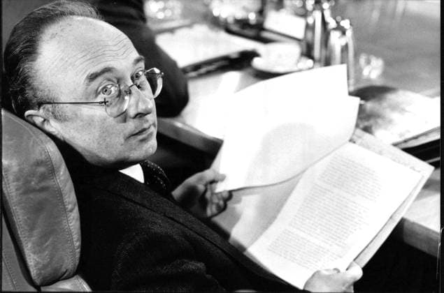 Rupert Scholz Bundesminister der Verteidigung, Rupert Scholz., Copyright: UnitedxArchivesxSvenxSimon Nur redaktionelle Nutzung. Editorial usage only. UnitedArchivesIMS_3298189F EDITORIAL USE ONLY