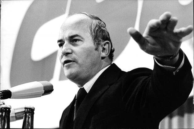 Rainer Barzel Rainer Barzel, CDU, bei seiner Rede., Copyright: UnitedxArchivesxSvenxSimon Nur redaktionelle Nutzung. Editorial usage only. UnitedArchivesIMS_3400918F EDITORIAL USE ONLY