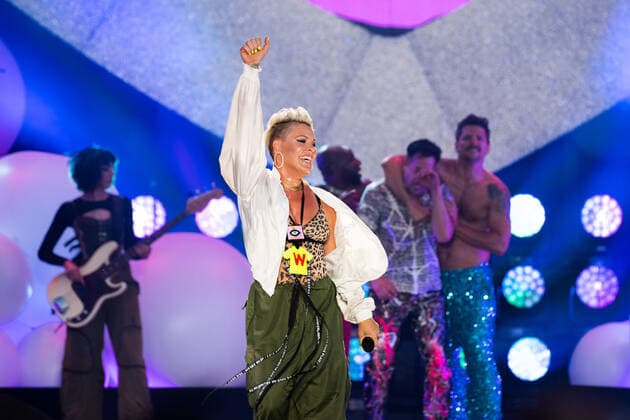 May 29, 2022, Napa, CA, USA: PINK performs during the 2022 BottleRock Napa Valley at Napa Valley Expo on May 29, 2022 in Napa, California. Napa USA - ZUMAs181 20220529_zea_s181_031 Copyright: xImagespacex