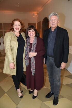 Luise Kinseher, Laudator Cabaret artist Petra Dieter Reiter Mayor of Munich 30 05 2022 Old Town Hall Award of the Dieter Hildebrandt Prize 2022 to Severin Groebner Munich