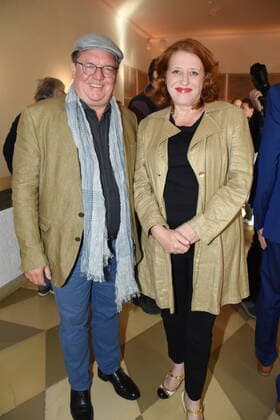 Helmut Schleich Cabaret artist Luise Kinseher, laudator Cabaret artist Munich 30 05 2022 Old Town Hall Award of the Dieter Hildebrandt Prize 2022 to Severin Groebner Munich