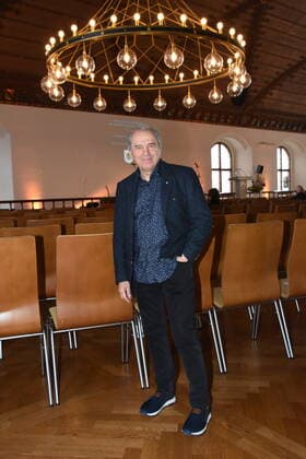 Guenther Sigl Musician Munich 30 05 2022 Old Town Hall Award of the Dieter Hildebrandt Prize 2022 to Severin Groebner Munich