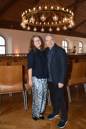Doris Guenther Sigl Musician Munich 30 05 2022 Old Town Hall Award of the Dieter Hildebrandt Prize 2022 to Severin Groebner Munich