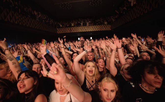 Yungblud live in Copenhagen, Denmark Copenhagen, Denmark. 30th, May 2022. Concert goers seen at a live concert with the English singer Yungblud at VEGA in Copenhagen. Copenhagen Denmark  Copyright: xGonzalesxPhoto PeterxTroestx